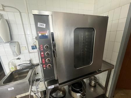 ELOMA Kombid�mpfer 380 V, Ma�e ca. 90 x 67 x 90 cm, 10 1/1 Einsch�be