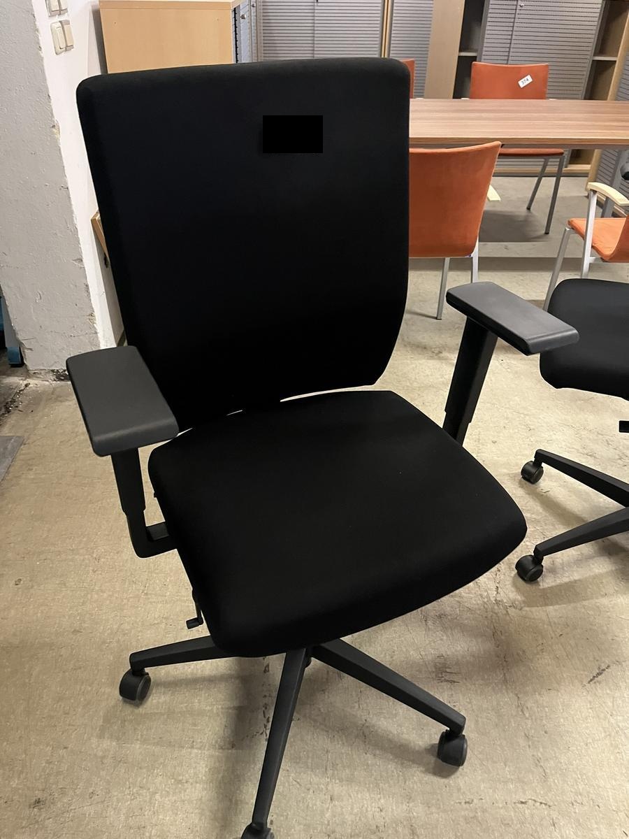 Neud&ouml;rfler B&uuml;rodrehstuhl schwarz Type 1