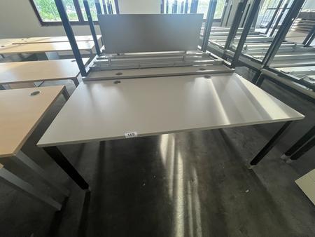 HALI Schreibtisch 170 x 80 cm, grau-anthrazit