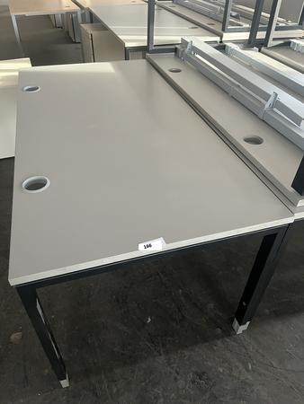 HALI Schreibtisch 160 x 80 cm, grau-anthrazit