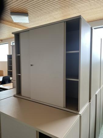 BENE Aktenschrank, ca. 120 x 110 cm mit Schiebet�re, 3 OH