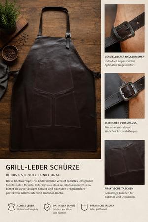 Grill-Ledersch�rze