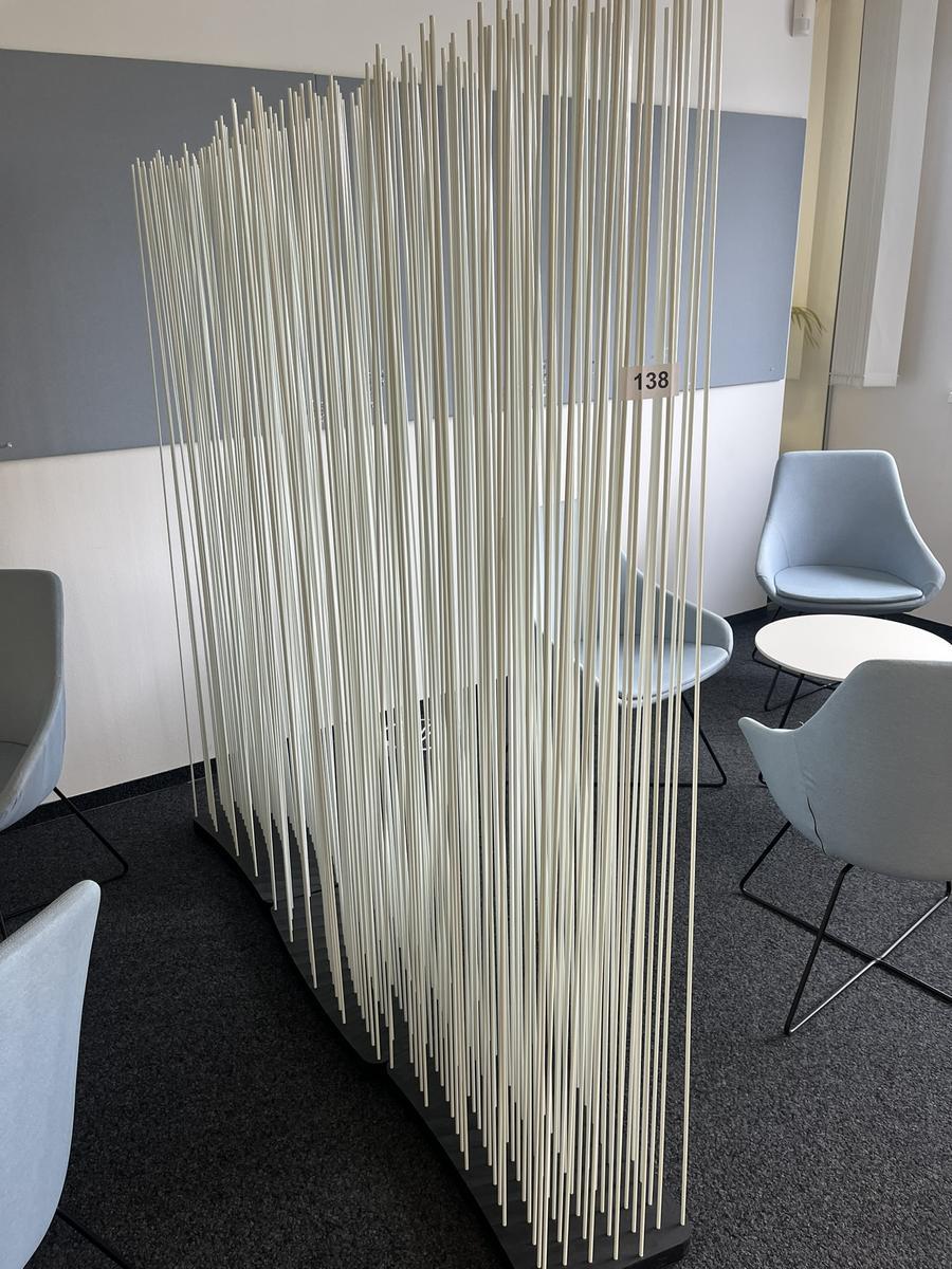 3 teiliger Raumtrenner freistehend ca.170x20x180 cm