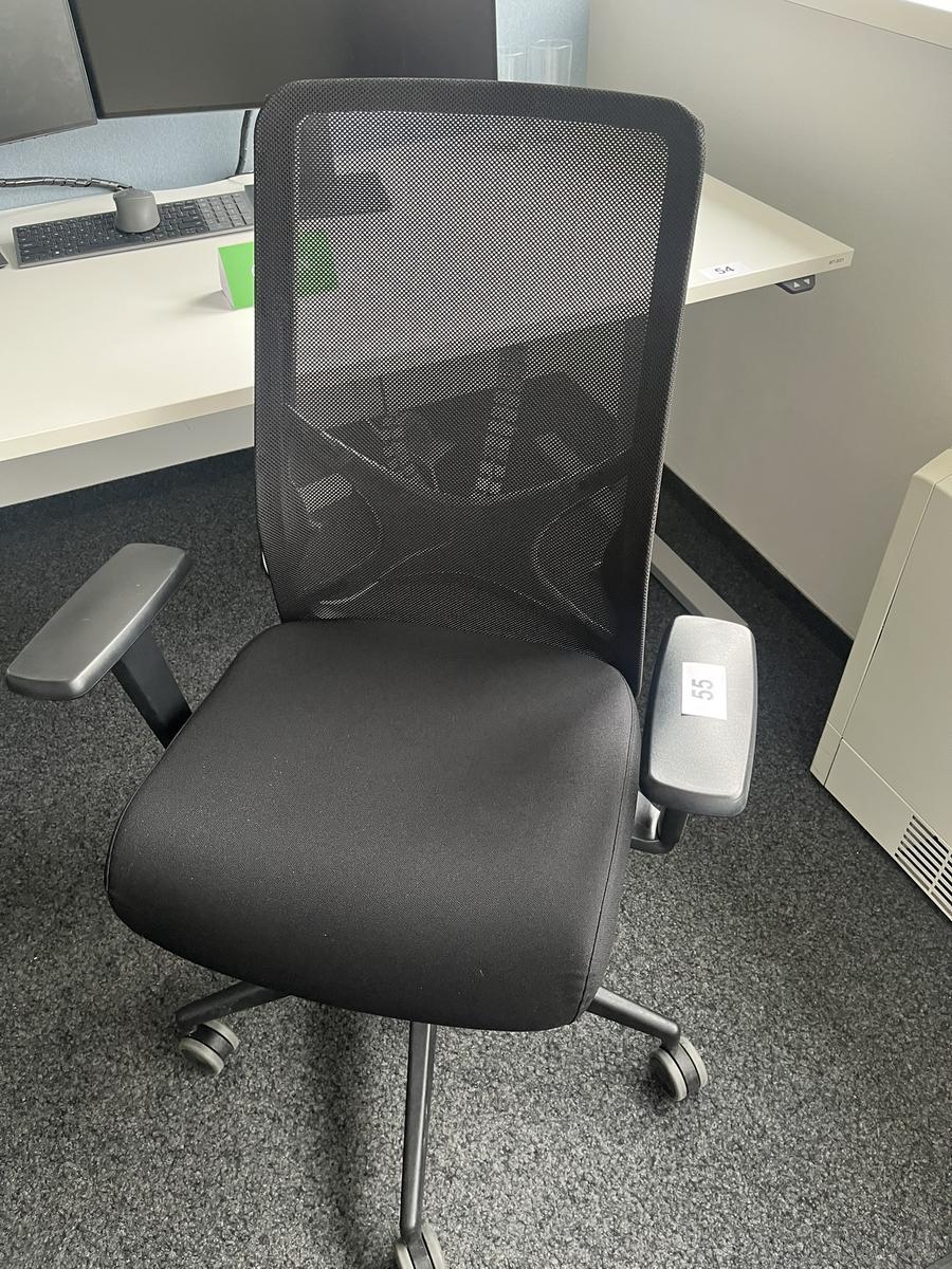 B&uuml;rodrehstuhl mit Armlehne Narbutas