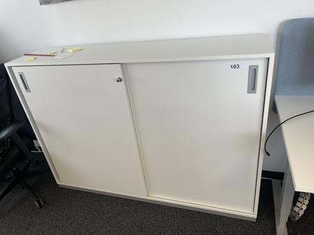 BENE Aktenschrankmodul mit Schiebet�ren ca.160x110 cm