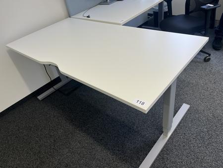 Schreibtisch elektrisch h�henverstellbar 160x80 cm Narbutas