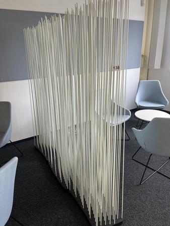 3 teiliger Raumtrenner freistehend ca.170x20x180 cm