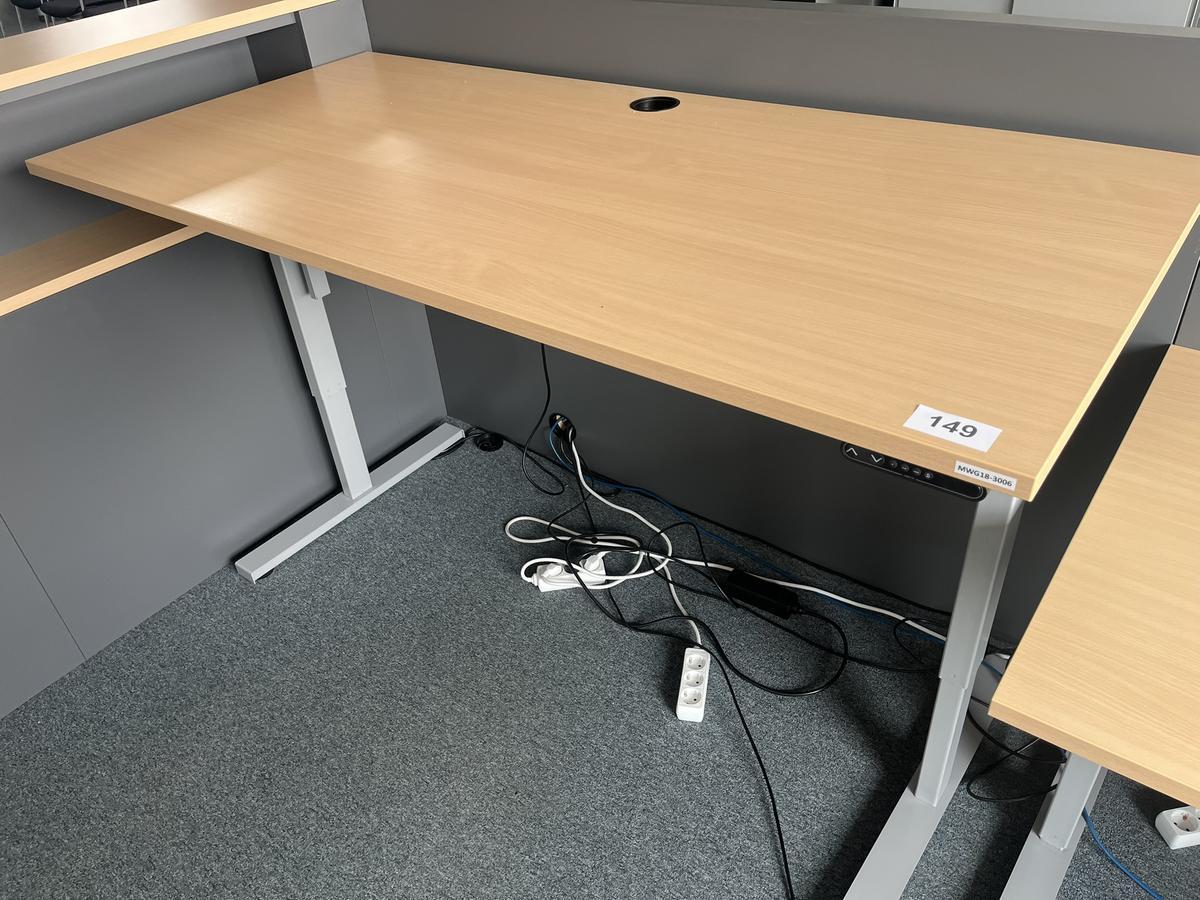 Elektrischer Schreibtisch BENE ca. 170x80 cm