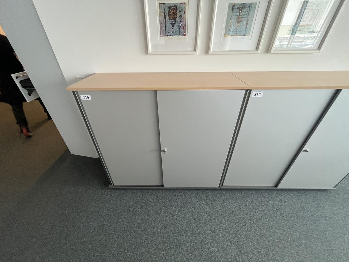 Aktenschrankmodul BENE 120x110 cm mit 3 Ordnerh&ouml;hen