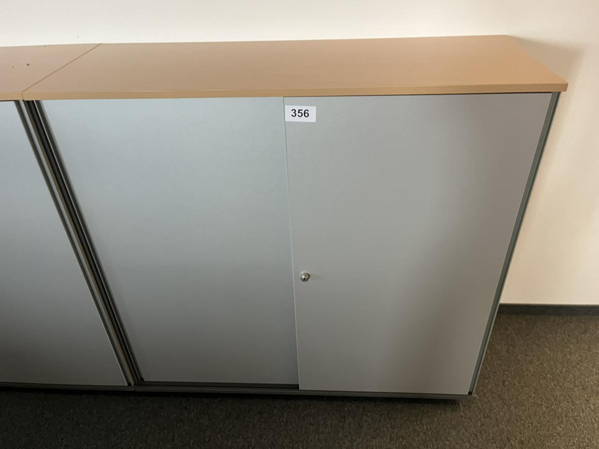 Aktenschrankmodul BENE 120x110 cm mit 3 Ordnerh&ouml;hen