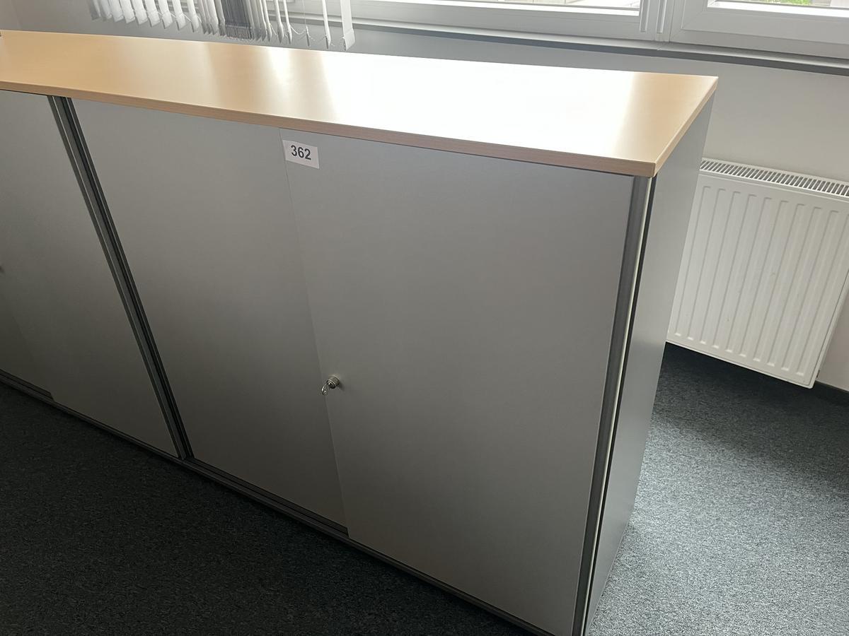 Aktenschrankmodul BENE 120x110 cm mit 3 Ordnerh&ouml;hen