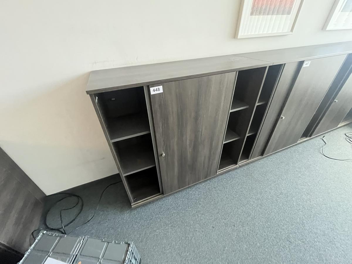 Aktenschrankmodul BENE 120x110 cm mit 3 Ordnerh&ouml;hen