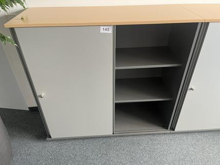 Aktenschrankmodul BENE 120x110 cm mit 3 Ordnerh�hen