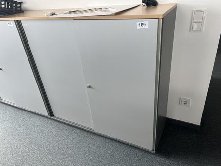 Aktenschrankmodul BENE 120x110 cm mit 3 Ordnerh�hen