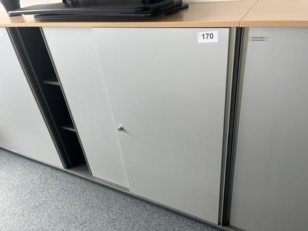 Aktenschrankmodul BENE 120x110 cm mit 3 Ordnerh�hen