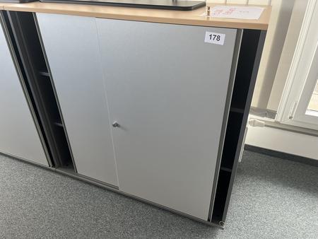 Aktenschrankmodul BENE 120x110 cm mit 3 Ordnerh�hen