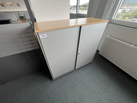 Aktenschrankmodul BENE 120x110 cm mit 3 Ordnerh�hen