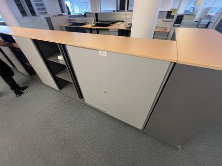 Aktenschrankmodul BENE 120x110 cm mit 3 Ordnerh�hen