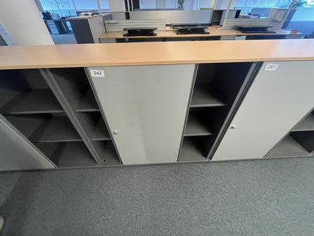 Aktenschrankmodul BENE 120x110 cm mit 3 Ordnerh�hen