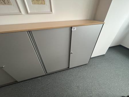 Aktenschrankmodul BENE 120x110 cm mit 3 Ordnerh�hen
