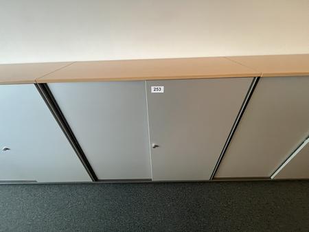 Aktenschrankmodul BENE 120x110 cm mit 3 Ordnerh�hen