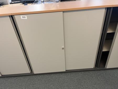 Aktenschrankmodul BENE 120x110 cm mit 3 Ordnerh�hen