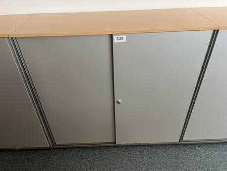 Aktenschrankmodul BENE 120x110 cm mit 3 Ordnerh�hen