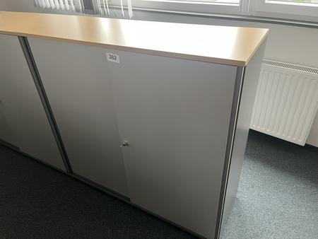 Aktenschrankmodul BENE 120x110 cm mit 3 Ordnerh�hen