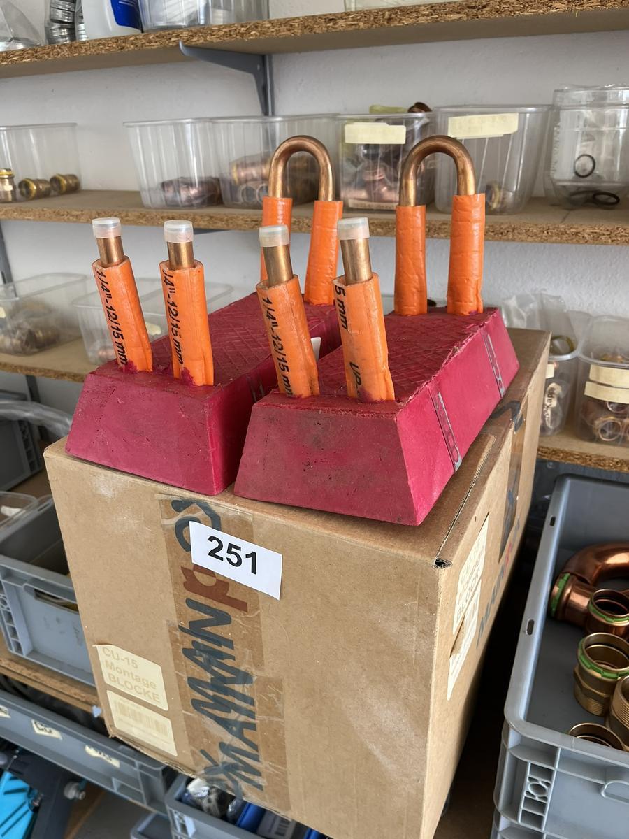2 Stk.MAINBEX CU15 Montagebl&ouml;cke