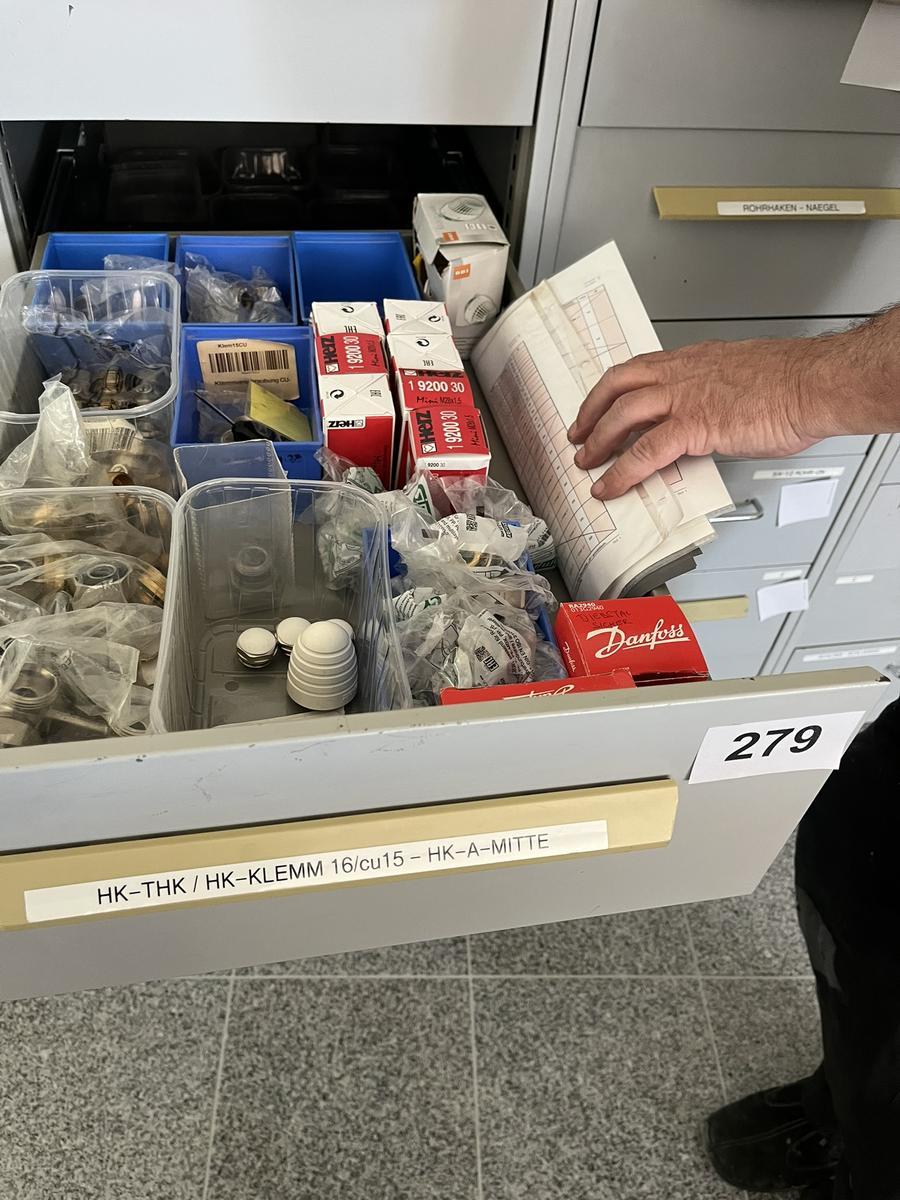 Danfoss-Herz Thermostatk&ouml;pfe, Klemmverschraubungen, Ventilanschlussbl&ouml;cke
