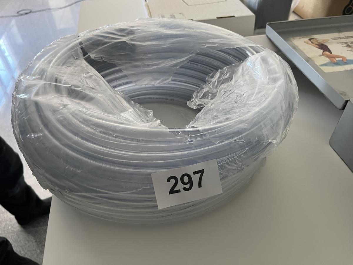 ca. 30 lfm transparenter Schlauch f&uuml;r Enth&auml;rtungsanlage 1/2 Zoll