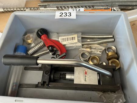 Wellrohrpresse f�r Edelstahl von 8 - 25 mm