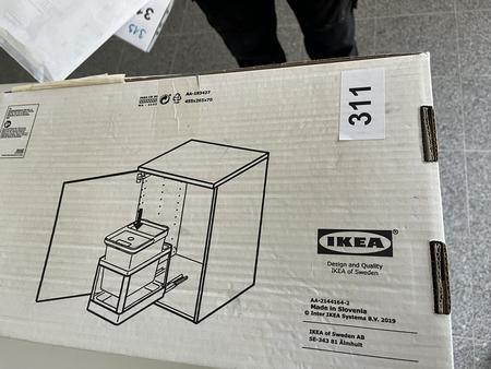 Ikea Hallbar Ladenauszug f�r Abfalleimer