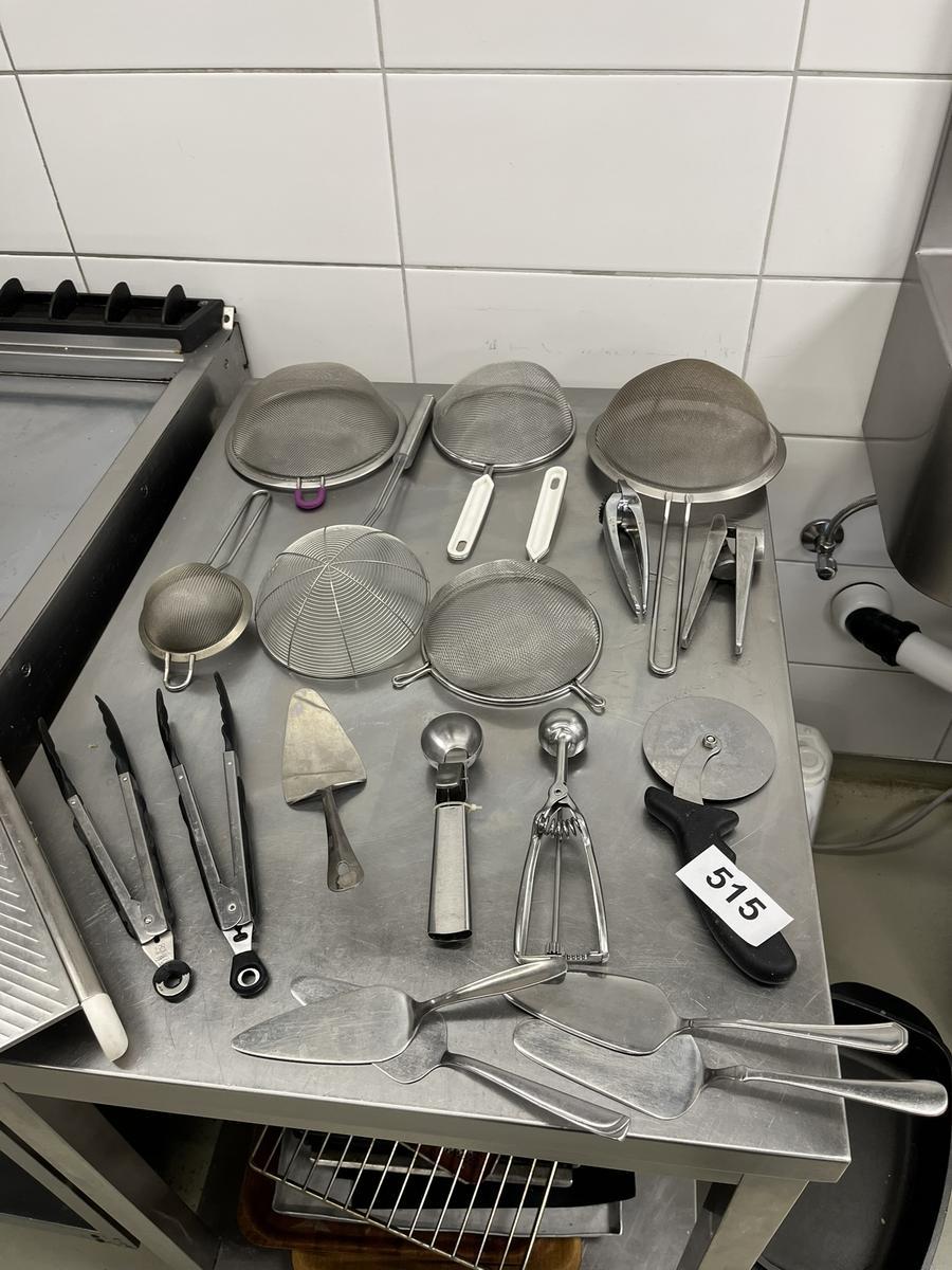 Posten K&uuml;chenutensilien