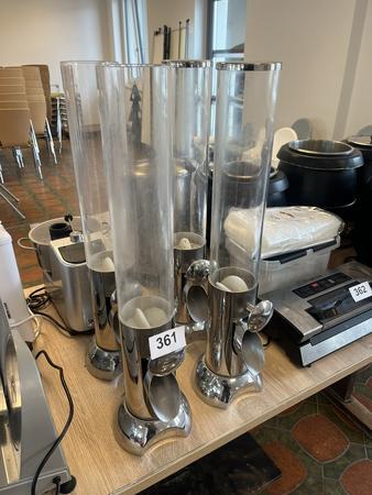 4 Stk. M�sli-Portionierer