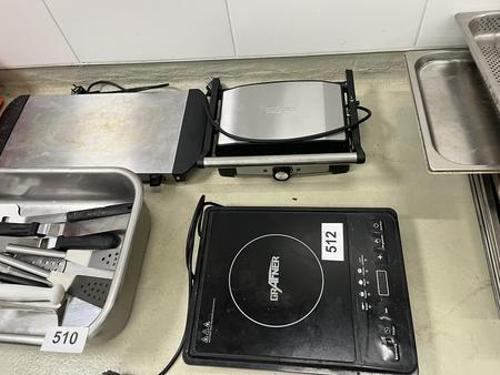 Kochplatte + Toaster + W�rmeplatte