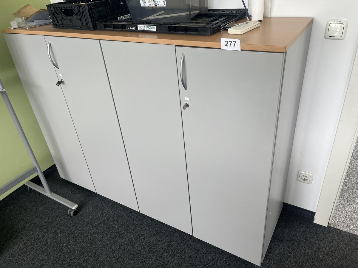 HALI Aktenschrank ca. 160 x 110 cm, Buche/Silber, 4fl&uuml;gelig?d=2026-06-06 00:03:06