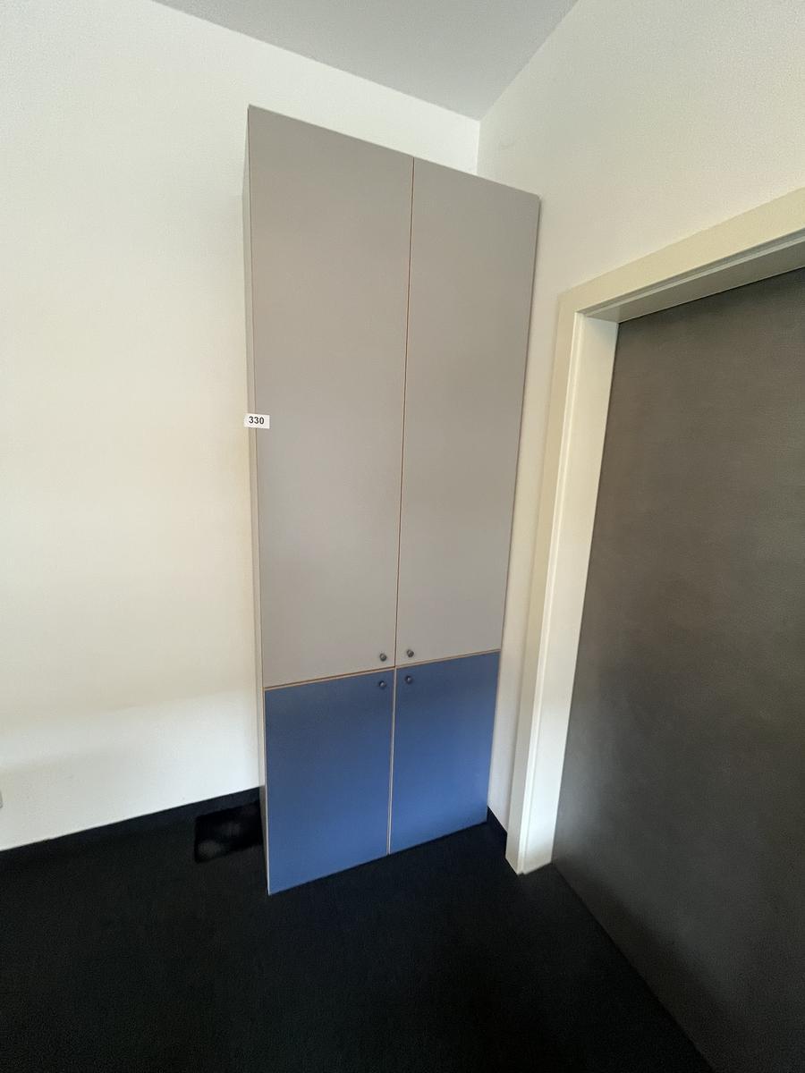 2teiliges Aktenschrankmodul 240 x 90 cm (80/160 cm)