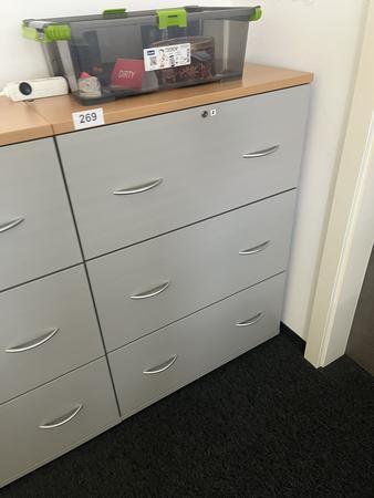 HALI Auszugsladenschrank f�r Register ca. 80 x 110 cm