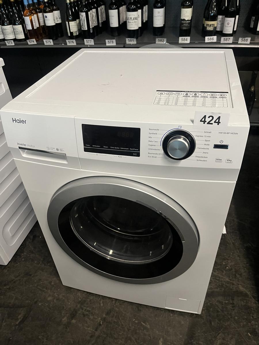 Haier Waschmaschine Typ HW100-BP 14636 N?d=2026-06-06 01:21:50