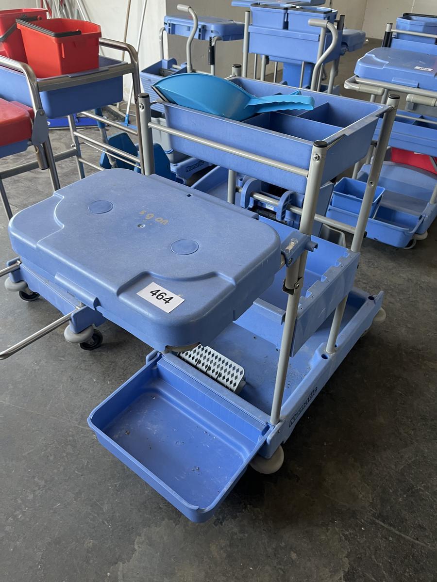 Numatic Reinigungswagen mit Abfallbeh&auml;lter