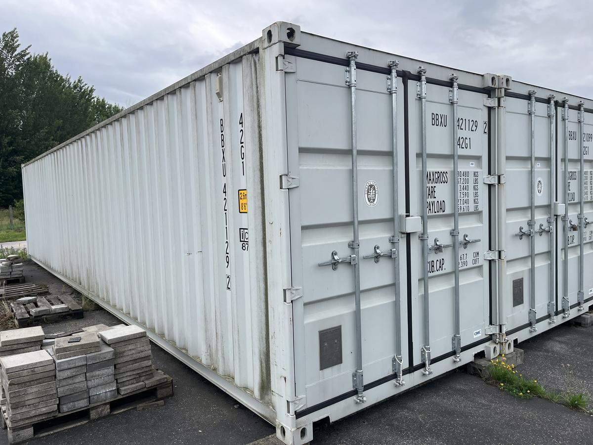 See-Lagercontainer 40 mit Doppelt&uuml;re ca.12.19 x 2.44 x 2.60 m 