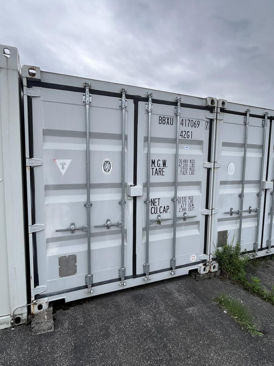 See-Lagercontainer 40 mit Doppelt&uuml;re ca.12.19 x 2.44 x 2.60 m 