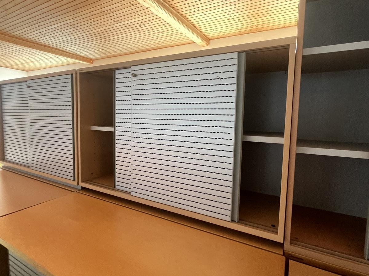 NEUD&Ouml;RFLER Aktenschrank mit Schiebet&uuml;re ca.120/70 cm 2 Ordnerh&ouml;hen