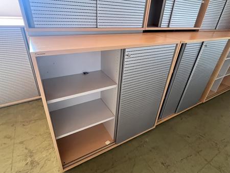 NEUD�RFLER Aktenschrank mit Schiebet�re ca.120/110 cm 3 Ordnerh�hen