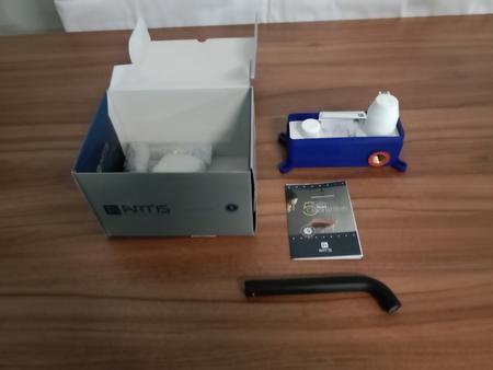 Artis Armaturen-Set f�r Wandmontage, Art.-Nr. 14360NO-Box Mattschwarz