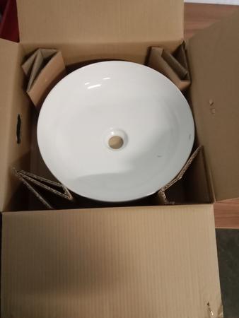 RAK Ceramics Waschtisch, Typ Feeling Slim, Farbe Wei�, DM ca. 42 cm
