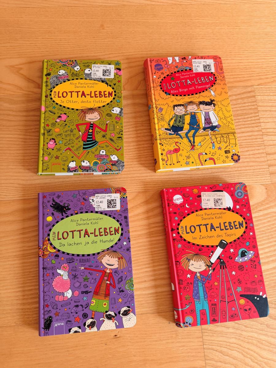4 x Lotta Leben B&uuml;cher