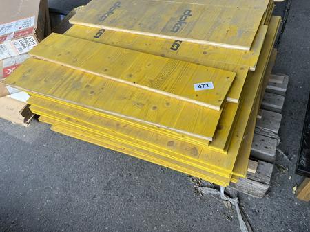 ca. 20 St�ck DOKA Schalungsplatten 100/100 cm plus einige Abschnitte