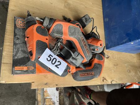 Posten Black & Decker Schrauber